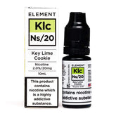 Key Lime Cookie 10ml Nic Salt E-Liquid Element